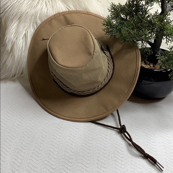 “Barmah Australia” wide brim canvas hat - Picture 4 of 5